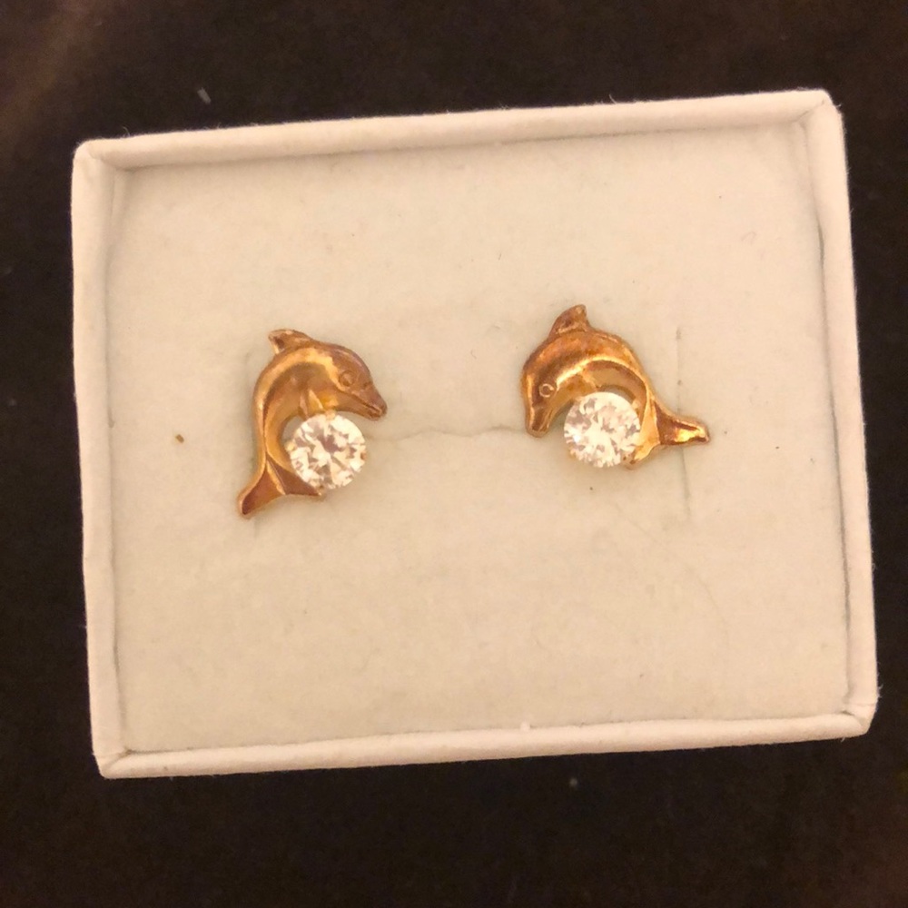 Dolphin earrings